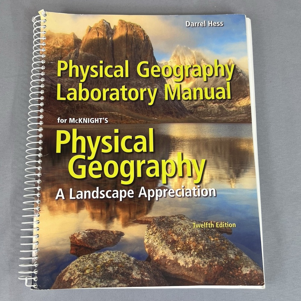 Physical Geography Laboratory Manual Darrel Hess 12th Edition Paperback